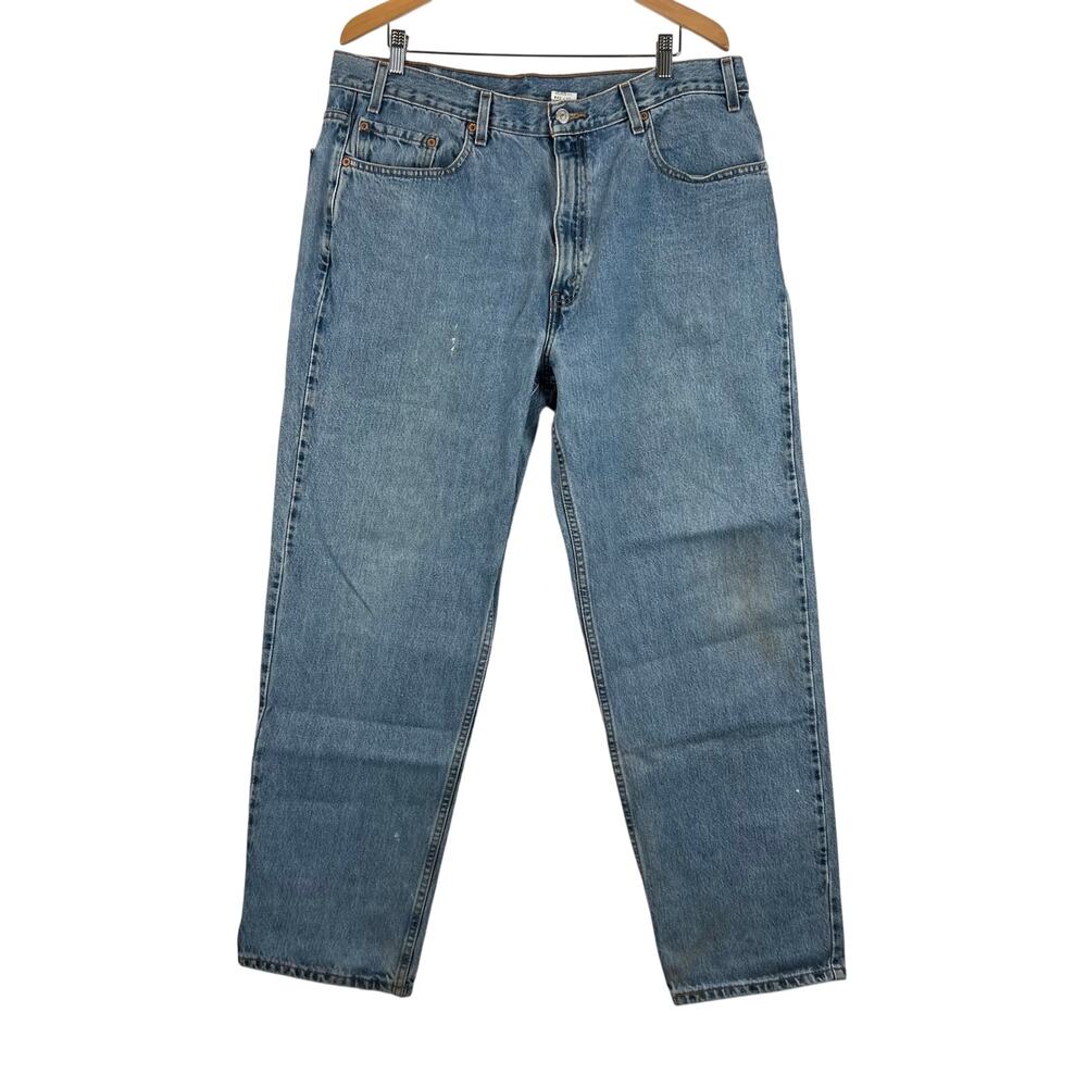 VTG Levis 550 Jeans Mens 40x32 Blue Regular Straight Mid Rise Denim Vintage